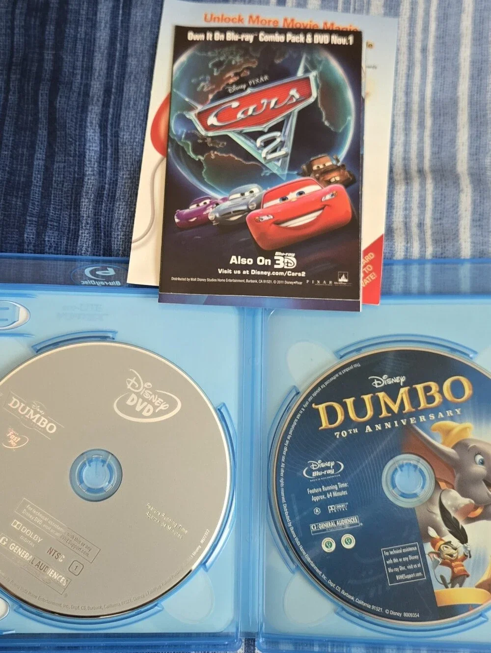 Dumbo 70th Anniversary Edition Blu-ray + DVD Combo